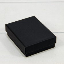 Коробка Прямоугольная 9*7*2,8 Чёрный 1/12 1/240 Арт: 62265/3