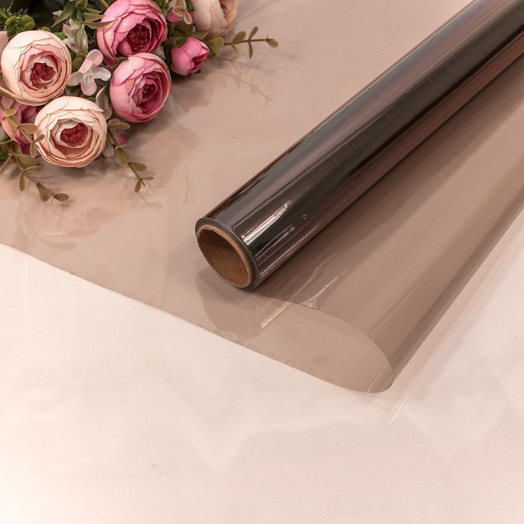 Плёнка 0,57*10м 240г прозрачная 40мкм Коричневый 1/30 Арт: 1663/16