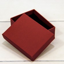Коробка Прямоугольная 9*7*2,8 Винный 1/12 1/240 Арт: 62265/8