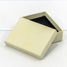 Коробка Прямоугольная 9*7*2,8 Бежевый 1/12 1/480 Арт: 62379/11