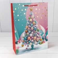 Пакет подарочный "Новый год" (микс 427) 30*41,5*12 210г 1/20 1/120 Арт: 300427A