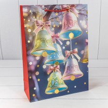 Пакет подарочный "Новый год" (микс 427) 30*41,5*12 210г 1/20 1/120 Арт: 300427A