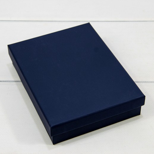 Коробка Прямоугольная 16*12*3,5 Тёмно-синий 1/12 1/120 Арт: 6221225/9