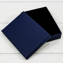 Коробка Прямоугольная 16*12*3,5 Тёмно-синий 1/12 1/120 Арт: 6221225/9