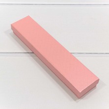 Коробка Прямоугольная 20*4,5*2,7 "Ромбики" Розовый 1/12 1/240 Арт: 612204/4