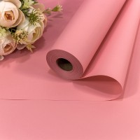 Плёнка 58см 800г матовая "Корейская" 65мкм Розовый-1765 1/12 Арт: 1838/1765