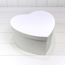 Коробки "Сердце" Набор 1/12 36*34,1*20,1 Белый 1/2 Арт: 7211201/417