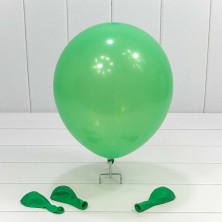 Шарики воздушные из латекса "Пастель" 12"/30см (100 шт.) 2,8г Зелёный 1/50 Арт: 12300/2