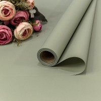 Плёнка 0,58*10м матовая "Корейская" 65мкм Бледно-зелёный-6198 1/30 Арт: 1638/6198