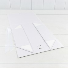Коробка Прямоугольная 40*29*14 складная на магнитах Белый 1/32 Арт: 721360/417