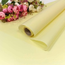 Плёнка 0,58*10м матовая однотонная 50мкм Бежевый-2 1/30 Арт: 001357/2