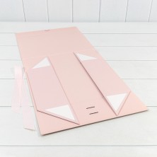 Коробка Прямоугольная 40*29*14 складная на магнитах Розовый 1/32 Арт: 721360/1534