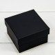 Коробка Квадратная 9*9*5,5 Чёрный 1/6 1/120 Арт: 62298/3