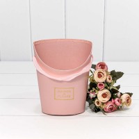 Коробка "Ваза для цветов" 15,5*12*19 "Maison des fleurs" Розовый 1/10 1/120 Арт: 720768/6