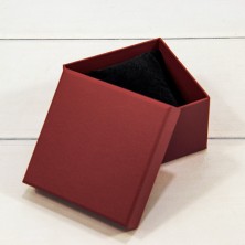 Коробка Квадратная 9*9*5,5 Винный 1/6 1/120 Арт: 62298/8