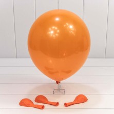Шарики воздушные из латекса "Пастель" 12"/30см (100 шт.) 2,8г Оранжевый 1/50 Арт: 12300/10