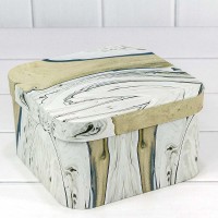 Коробки Квадратные Набор 1/3 19*19*11 с закругленными краями "Дизайнерский" 1/18 Арт: 720775/4
