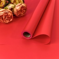 Плёнка для упаковки 0,7*10м 65мкм Красный 1/30 Арт: 1738/3546