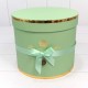 Коробки Цилиндр Набор 1/5 22,5*19,5 "Flowers for you" Бледно-зелёный 1/8 Арт: 7215009/1905