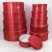 Коробки Круглые Набор 1/10 52*19,5 с атласной тканью Красный 1/1 Арт: 721622/7