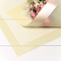 Плёнка в листах 58*58 (20 шт.) матовая с широкой рамкой 50мкм Песочный 1/60 Арт: 1669/0131