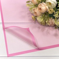 Плёнка в листах 58*58 (20 шт.) матовая с рамкой 50мкм Лиловый 1/60 Арт: 1692/6050