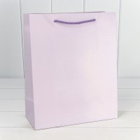 Пакет подарочный "Фактура-890" Сиреневый 26*32*12 210г 1/20 1/240 Арт: 000890C/4