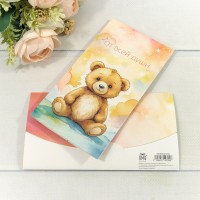 Конверт подарочный 16,5*9см 356 1/10 1/250 Арт: 003004/356