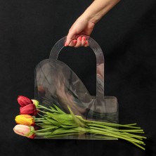 Переноска для цветов 38*15*40 918 600мкм 1/10 1/100 Арт: 000918-2