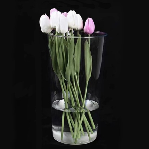 Ваза акриловая круглая 16*24,5 300г 1/40 Арт: 821/1