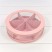 Коробка Круглая 25*7 сборная Розовый 1/14 Арт: 720889/1
