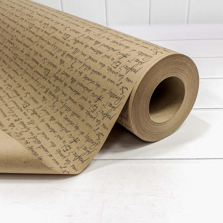 Бумага Крафт 70см 5кг "Письмо Татьяны" 1/1 Арт: 05201