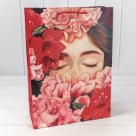 Пакет подарочный "Цветы" (микс 398) 30*41,5*12 210г 1/20 1/80 Арт: 000398A - Пакет подарочный "Цветы" (микс 398) 30*41,5*12 210г 1/20 1/80 Арт: 000398A