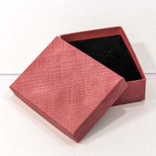 Коробка Прямоугольная 9*7*2,8 Тёмно-красный 1/12 1/480 Арт: 62379/8