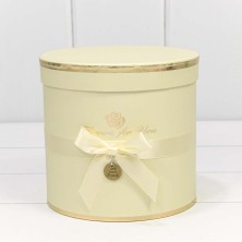 Коробки Цилиндр Набор 1/3 18*17 "Flowers for You" Бежевый 1/12 Арт: 720112/176