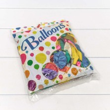 Шарики воздушные из латекса "Металлик" 12"/30см (100 шт.) 3,2г (микс) 1/50 Арт: 13500