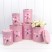 Коробки Цилиндр Набор 1/6 21*25,5 "Flowers for you" Розовый 1/8 Арт: 720950/15