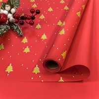 Плёнка для упаковки 1*10м "Новогодняя"-211 65мкм 1/20 Арт: 1721/1