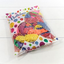 Шарики воздушные из латекса с рисунком 12"/30см (100 шт.) 2,8г (микс 3) 1/60 Арт: 16500/3
