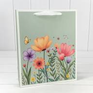 Пакет подарочный "Цветы" (микс 226) 26*32*10 210г 1/20 1/240 Арт: 000226C - Пакет подарочный "Цветы" (микс 226) 26*32*10 210г 1/20 1/240 Арт: 000226C