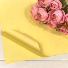Плёнка в листах 55*55 (20 шт.) матовая "Корейская" 65мкм Песочный 1/60 Арт: 1698/2003
