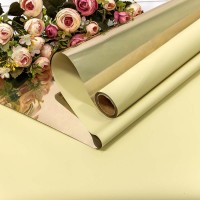 Плёнка 0,58*10м матовая металлизированная 65мкм Светло-песочный 1/30 Арт: 001328/15