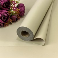 Плёнка 58см 800г матовая "Корейская" 65мкм Бежевый 1/12 Арт: 1838/4239