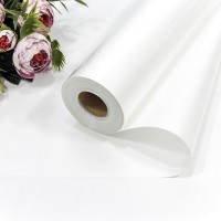 Плёнка 58см 800г глянцевая "Корейская" 60мкм Белый 1/12 Арт: 1838/S