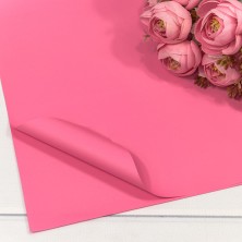 Плёнка в листах 55*55 (20 шт.) матовая "Корейская" 65мкм Лиловый 1/60 Арт: 1698/2038