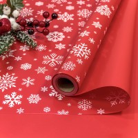 Плёнка для упаковки 1*10м "Новогодняя"-221 65мкм 1/20 Арт: 1722/1