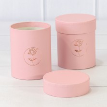 Коробка Цилиндр 8,5*10 Розовый 1/6 1/120 Арт: 720811/5