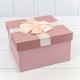 Коробки Квадратные Набор 1/3 21*21*12,3 с бантом 