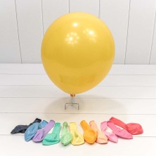 Шарики воздушные из латекса "Макарун" 12"/30см (100 шт.) 2,8г (микс) 1/60 Арт: 14400/1