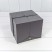Коробка Квадратная 21*21*18 "Сюрприз" Серый 1/8 Арт: 721608/2